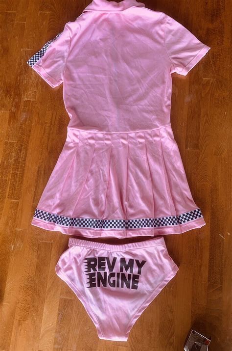 Dolls Kill 3 Pc Cosplay Mini Dress Shorts Hat Barbie Gem