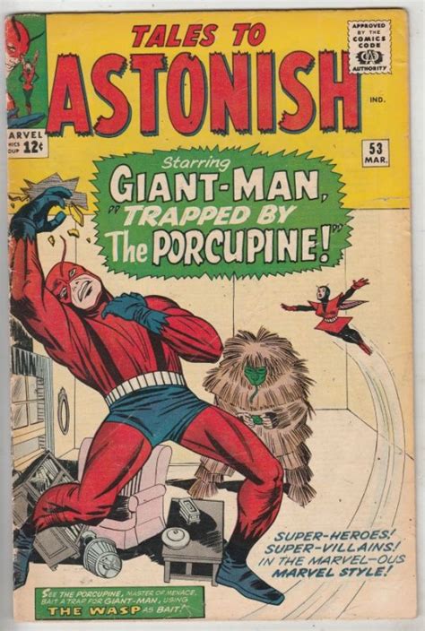 Tales To Astonish 53 Mar 64 VG FN Mid Grade Giant Man The Wasp