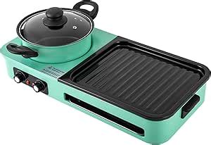 Amazon In Electric Smokeless Grill Detachable Shabu Hot Pot Electric Indoor Korean Bbq