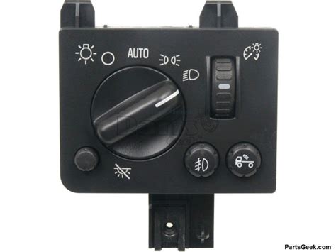 Chevrolet Colorado Headlight Switch Head Light Switch Standard Motor Products Ac Delco Wells