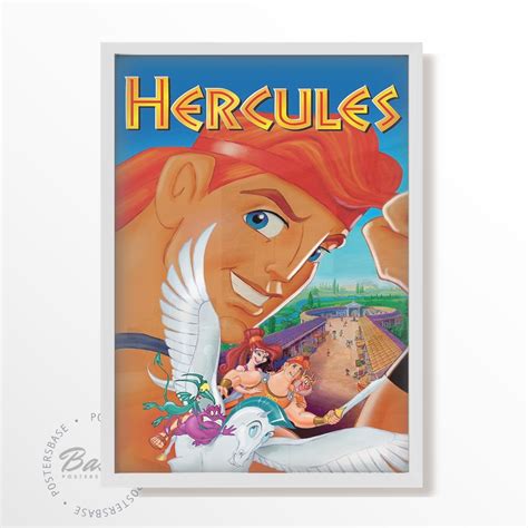 hercules poster hercules poster      inches cm  cm