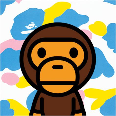 bathing ape baby milo bape camo urban graphic poster print etsy