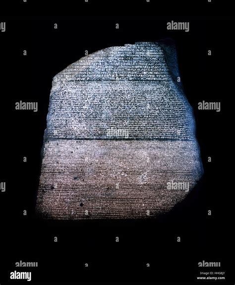 Rosetta stone script greek hi-res stock photography and images - Alamy