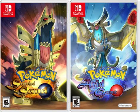 New upcoming Pokemon games for the Nintendo Switch; Pokemon Scorched ...