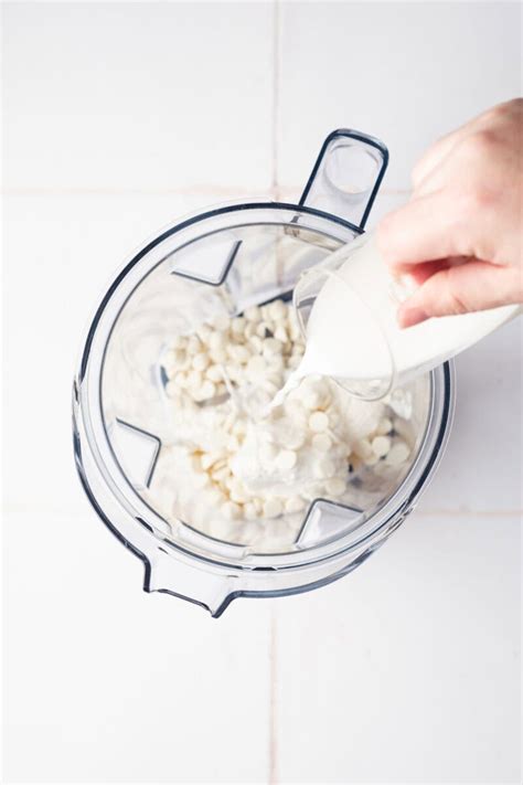 Frozen White Hot Chocolate No Heat Needed