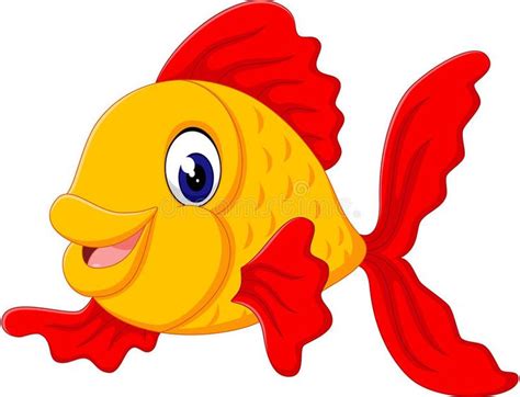 Cute fish cartoon. Illustration of cute fish cartoon , #AFF, #fish, #