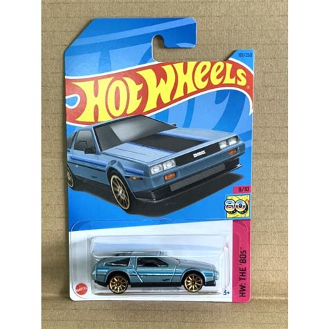Hot Wheels Dmc Delorean Blue Hw The S Shopee Malaysia