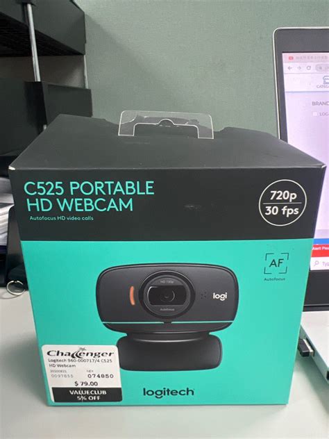 Logitech Webcam C525, Computers & Tech, Parts & Accessories, Webcams on ...