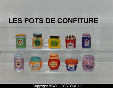 SERIE COMPLETE DE FEVES LES POTS DE CONFITURE 2021 Fèves de