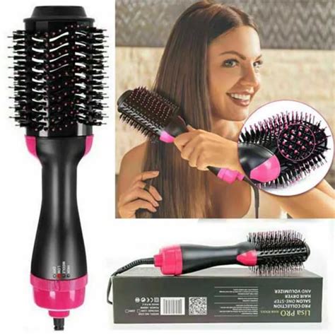 Hot Air Brush In One Step Hair Dryer Volumizer Negative Ion Hair Dryer Brush Hot Air Blow