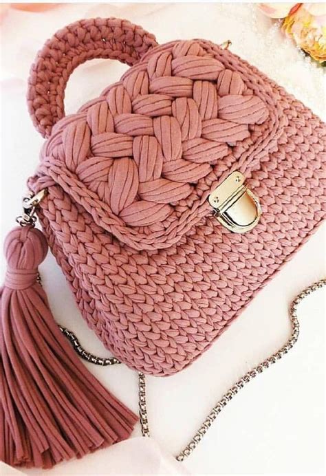 Cute Crochet Free Bag Pattern Design Ideas