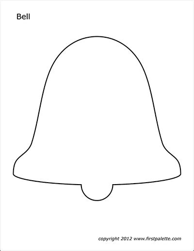 Bells Free Printable Templates Coloring Pages