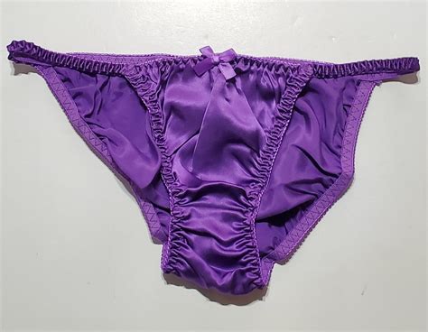 Liquid Satin Silk Panty String Bikini Satin Second Sk Gem