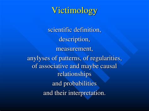 Ppt Theoretical Victimology Powerpoint Presentation Free Download