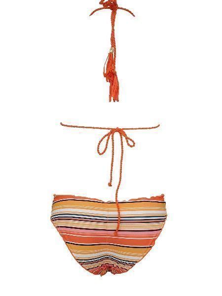 China Two Piece Bikini Triangle Printed Swimwear Two Piece Scrunch Bathing Suits On Global