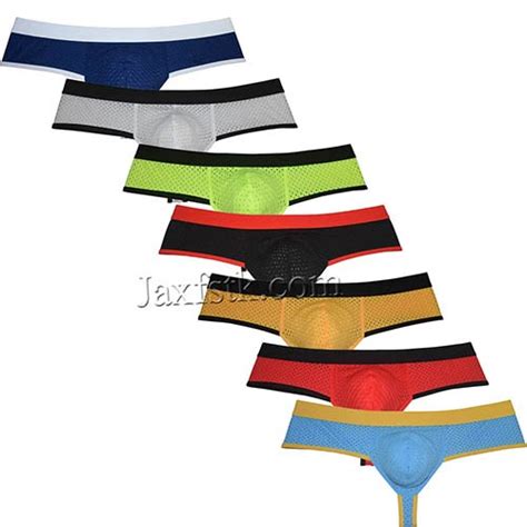 Mens Ultra Cheeky Boxers Thong Underwear Breathable Brazilain Bikini Thong Pants Rear