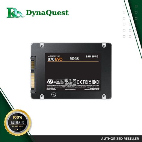 Samsung MZ-77E500BW 500GB 870 Evo Series 2.5 SATA SSD | Lazada PH