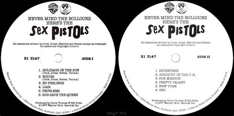 Never Mind The Bollocks Here S The Sex Pistols Sex Pistols Rockronolog A