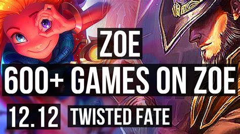 Zoe Vs Twisted Fate Mid M Mastery Rank Zoe