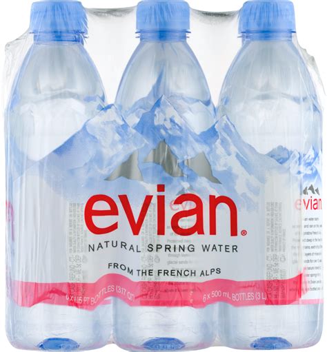 Evian Natural Mineral Water 6 X 15 Liter Packaging Type Bottles Rs