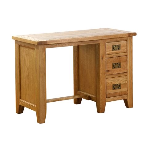 Solid Oak Desk 152 Vdt Oakay Direct Handcrafted Solid Oak Furniture