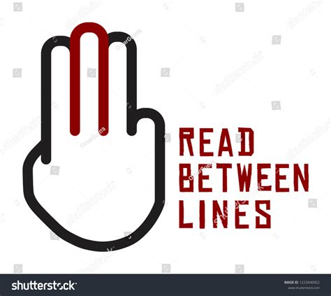 Hand Suggesting Middle Finger Fuck Off Stock Vector Royalty Free 1223040052 Shutterstock