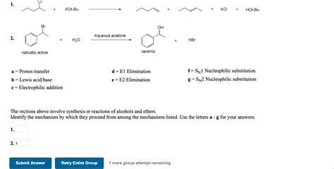 Solved KOt Bu КСІ Hot Bu Br OH Aqueous acetone Chegg
