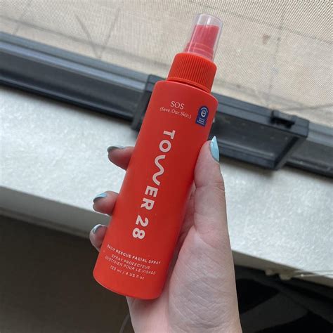 Tower 28 Sos Daily Rescue Facial Spray ️ ️ Only Used Depop