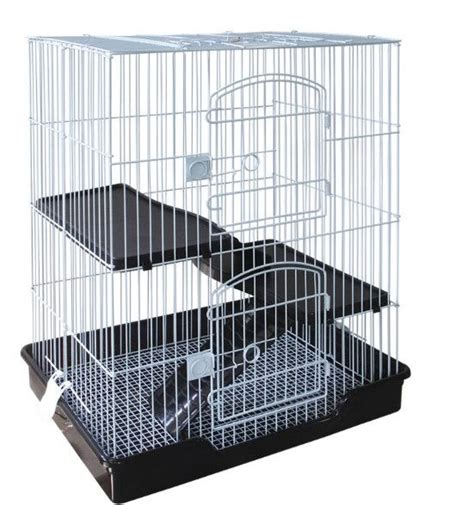 Клетка Triol C5-1W для мелких животных, белая, 610*460*770мм - купить с ...