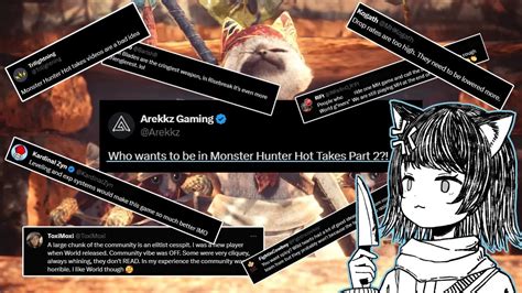 Monster Hunter HOT Takes React YouTube