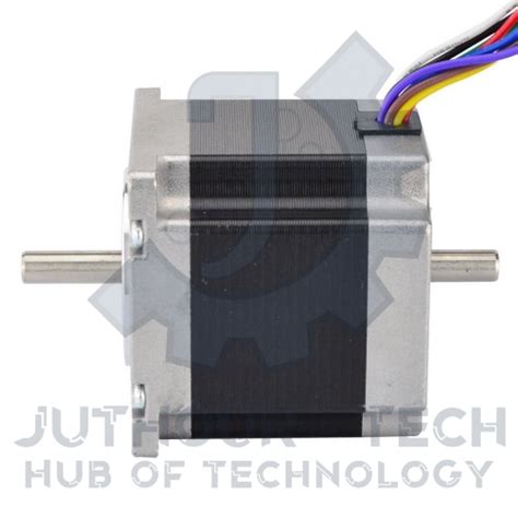 Juthour Tech Stepper Motor Nema 23 Used Dual Shaft 46mm