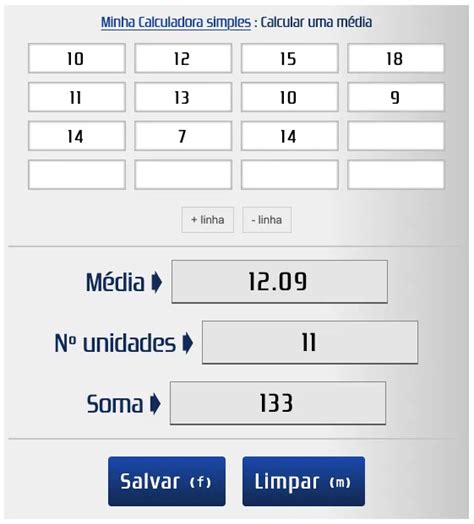 A Média Dos Números 7 10 E 13 É