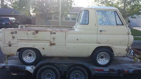 Buy Used 1965 Dodge A100 Pickup Rare W Corner Windows And Utility Box In Chatsworth California