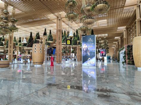 terminal   garden exploring bangalores  airport