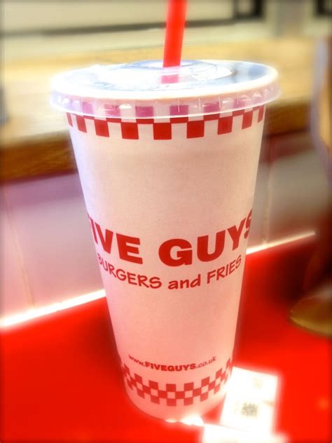 Five Guys Drinks