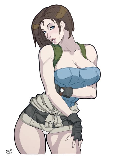Jill Valentine Resident Evil By Pillowds Hentai Foundry