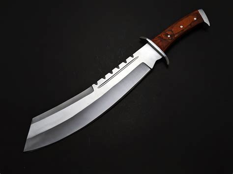 Rambo Machete Handmade Stainless Steel Movie Replica Knife Heavy Duty