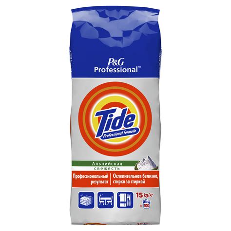 Порошок для стирки Tide Professional Expert 15 кг "Альпийская свежесть"