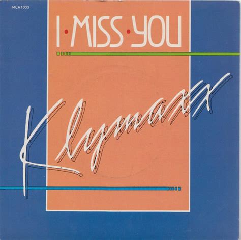 Klymaxx – I Miss You (1985, Vinyl) - Discogs