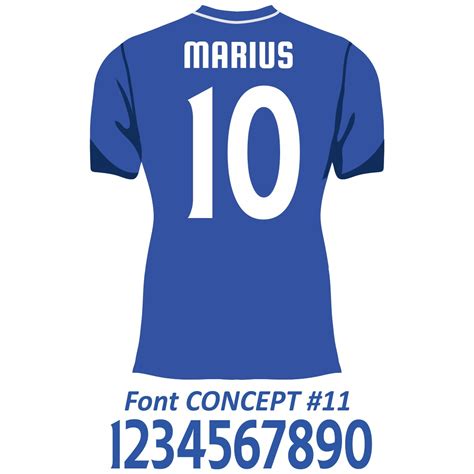 Imprimare Numar Si Nume Pe Tricou Echipament Fotbal Personalizat