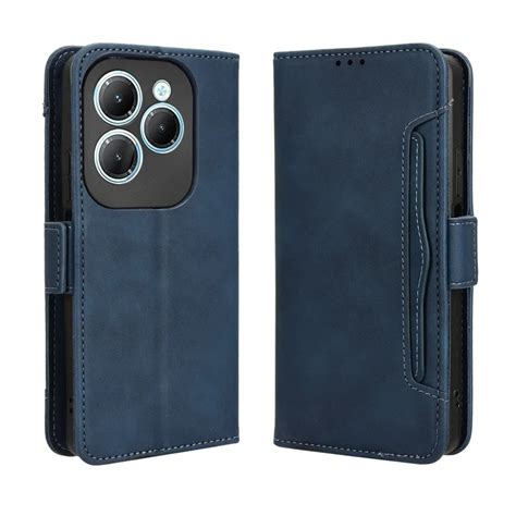 For Infinix Hot G X Leather Magnetic Wallet Closure Book Flip Multi Card Slot Holder