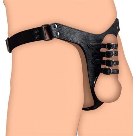 Strict Male Chastity Harness Black O S Sex Toys At Adult Empire