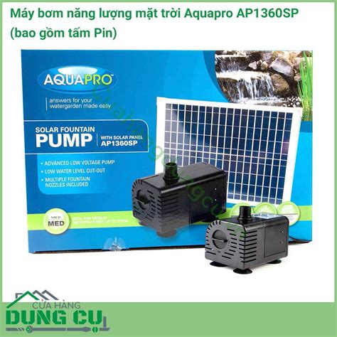 Máy Bơm Năng Lượng Mặt Trời Aquapro Ap1360sp