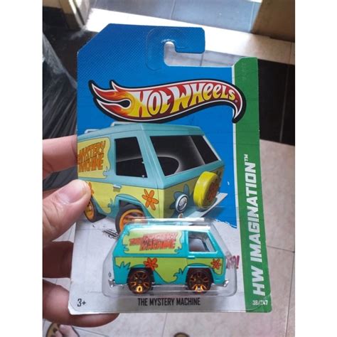 Jual Mainan Hot Wheels Mystery Machine Reguler Card Hijau Miniatur Pajangan Koleksi Faz Garage
