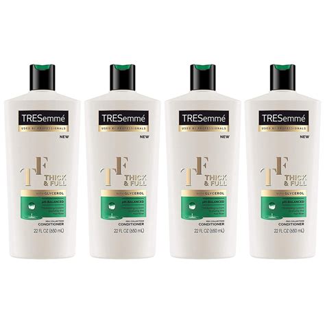 Pack Of 4 Tresemme Pro Collection Conditioner Thick Full 22 Ounce