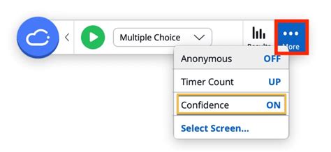 iClicker Feature: Confidence – Learning Technologies Resource Library