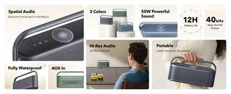 soundcore Motion X600 Portable Hi-Res Wireless Speaker- EU