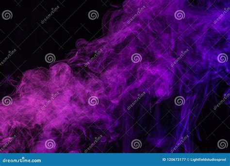 Mystical Purple Smoke Stock Image Image Of Purple Mystical 120673177