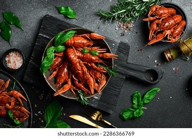 Hot Spicy Boiled Crayfish Spices On Stock Photo 2286366769 Shutterstock