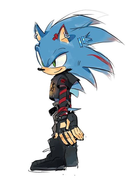 Emo Sonic Hedgehog Art Sonic Art Sonic Fan Characters